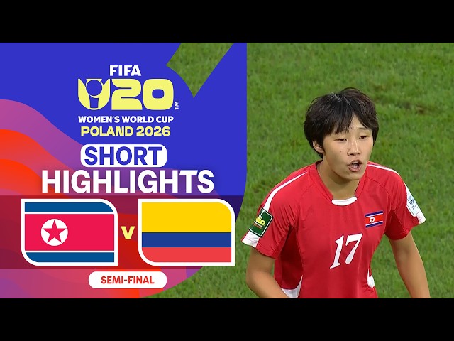 [Highlights] FIFA U-20 Women’s World Cup 2026 : North Korea vs Colombia (23-09-69)