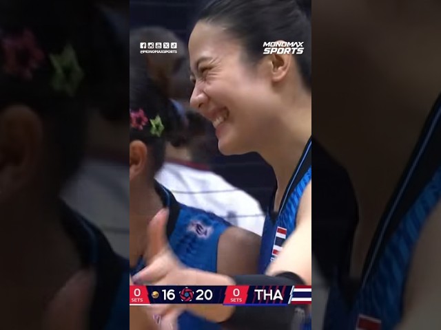 แนน ทัดดาว บล็อกกำแพงเหล็ก! ไฮไลท์ฟอร์มสุดปังระดับเอเชีย